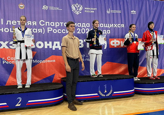 Ивановская тхэквондистка завоевала серебро на Спартакиаде учащихся в Саранске